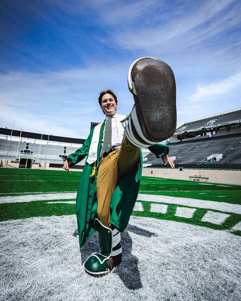 In Sparty’s Boots: Connor Williams